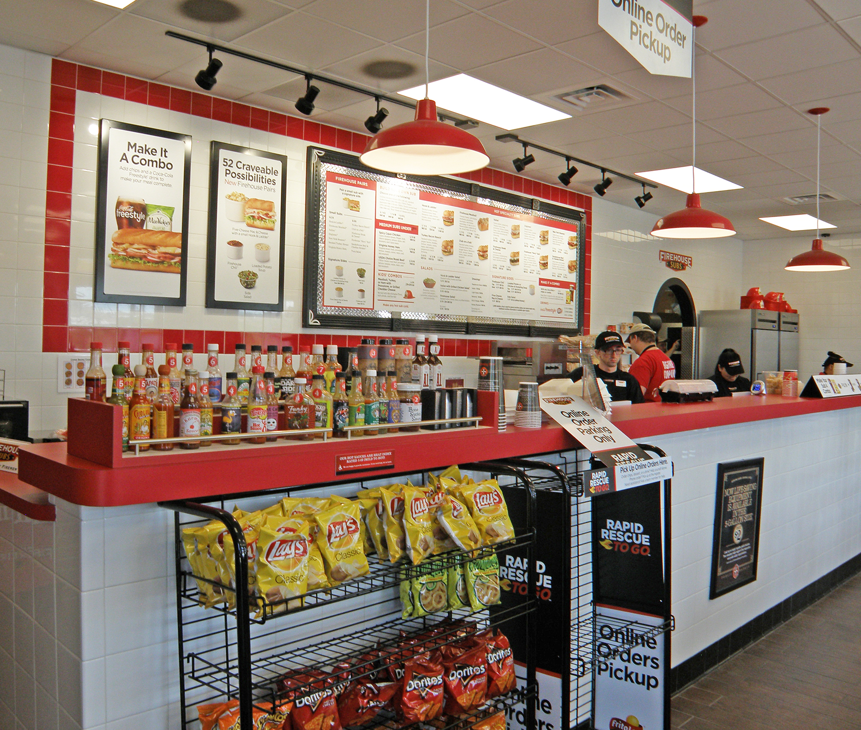 Interior Firehouse Subs