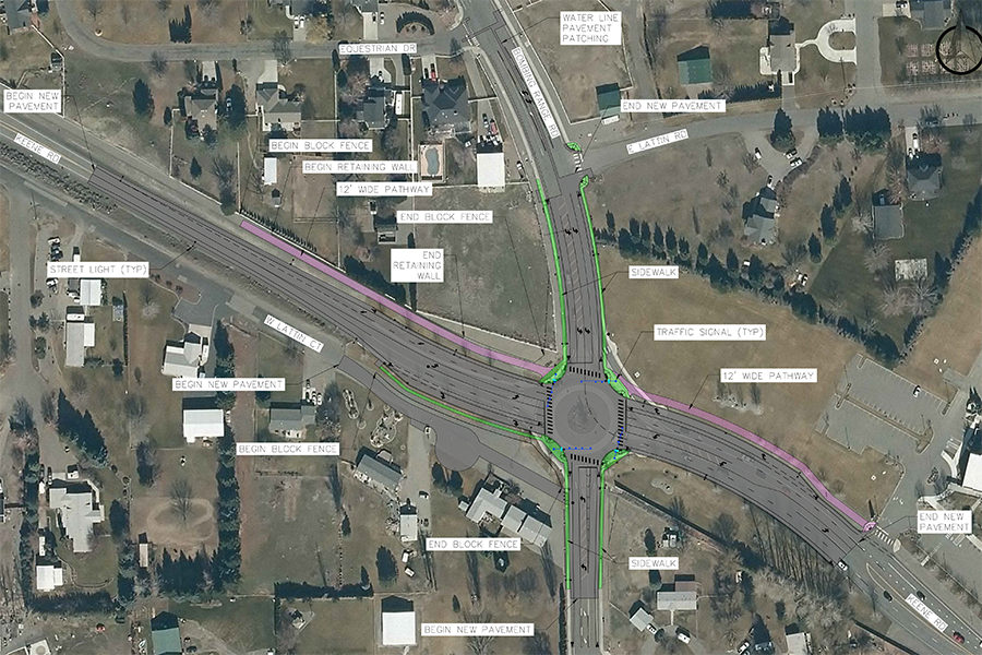 $3.5M construction project will replace traffic circle with lights ...