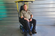 Solar powered wheelchair David Schneider