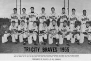 Tri-City Braves team photo from 1955.