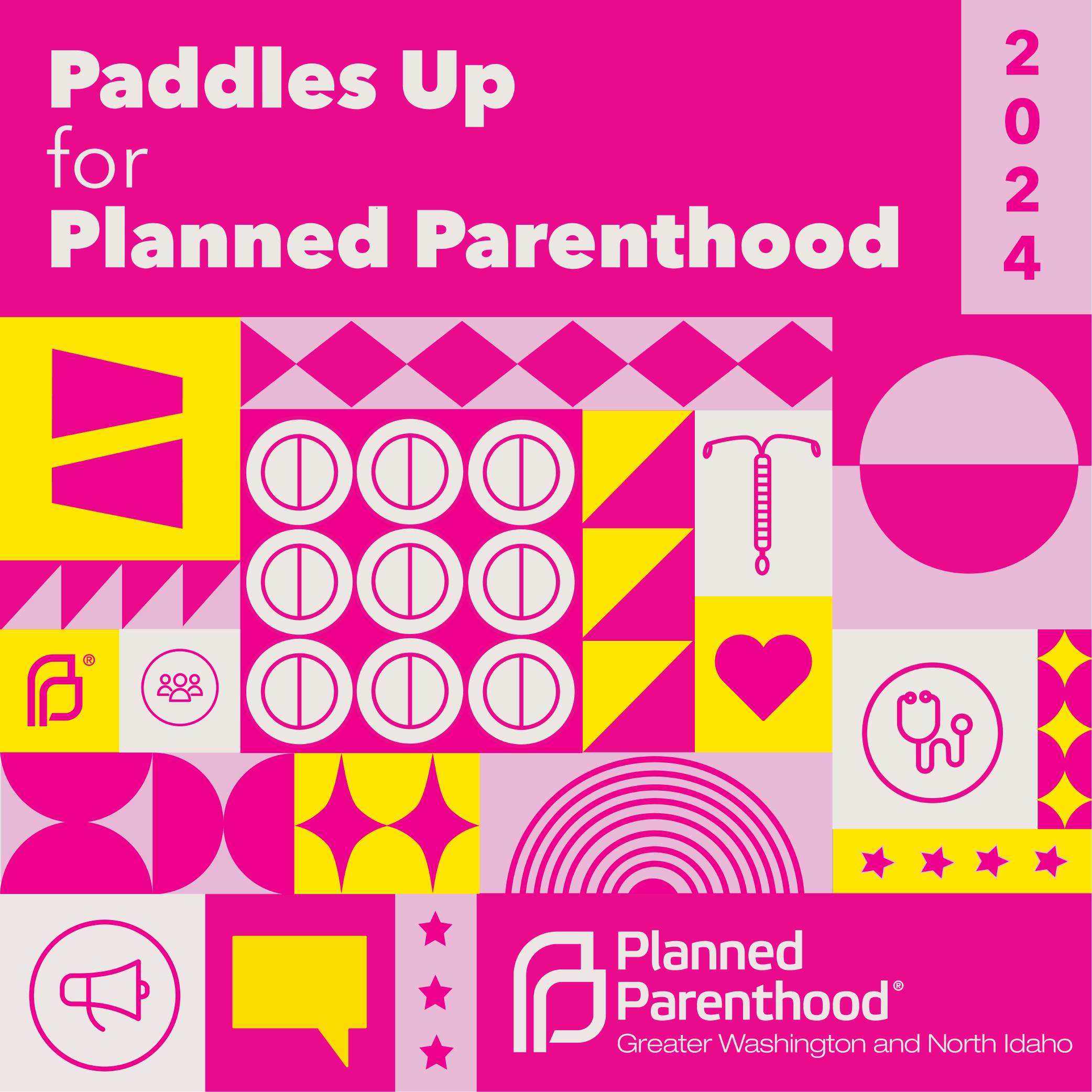 Paddles Up for Planned Parenthood 