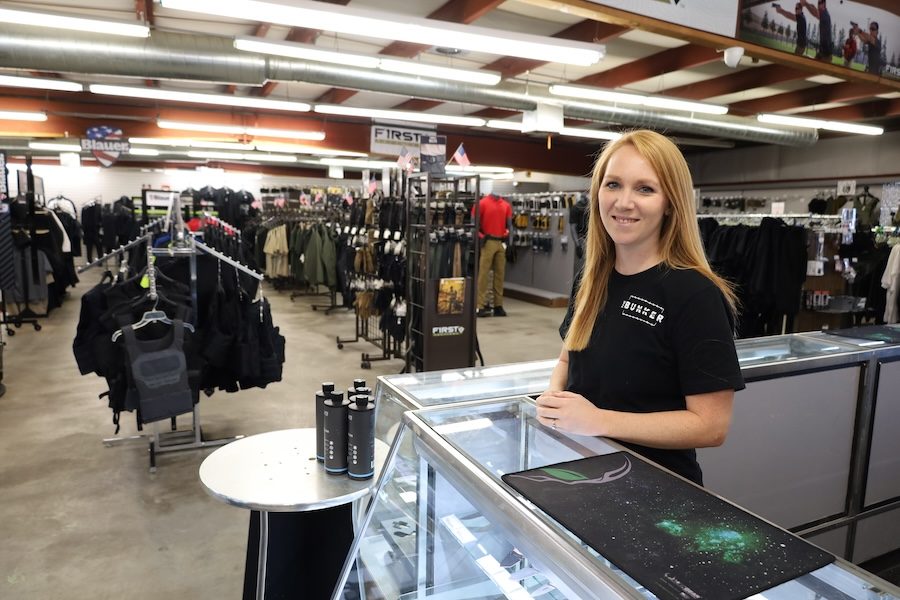 Woman-owned store sells military surplus, uniforms