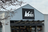 The Kennewick REI shop is at 129 N. Ely St. in the Highlands Center.  