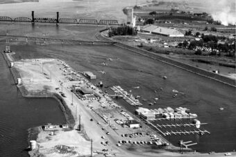 Clover island circa 1950s