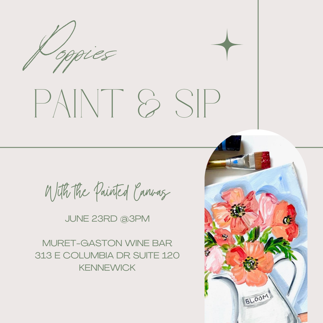 Paint & Sip - "Poppies"