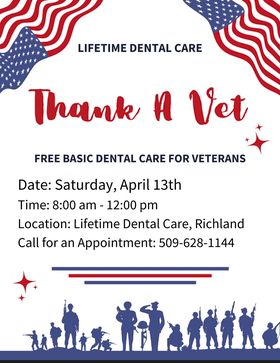 Lifetime Dental Care's Thank A Vet