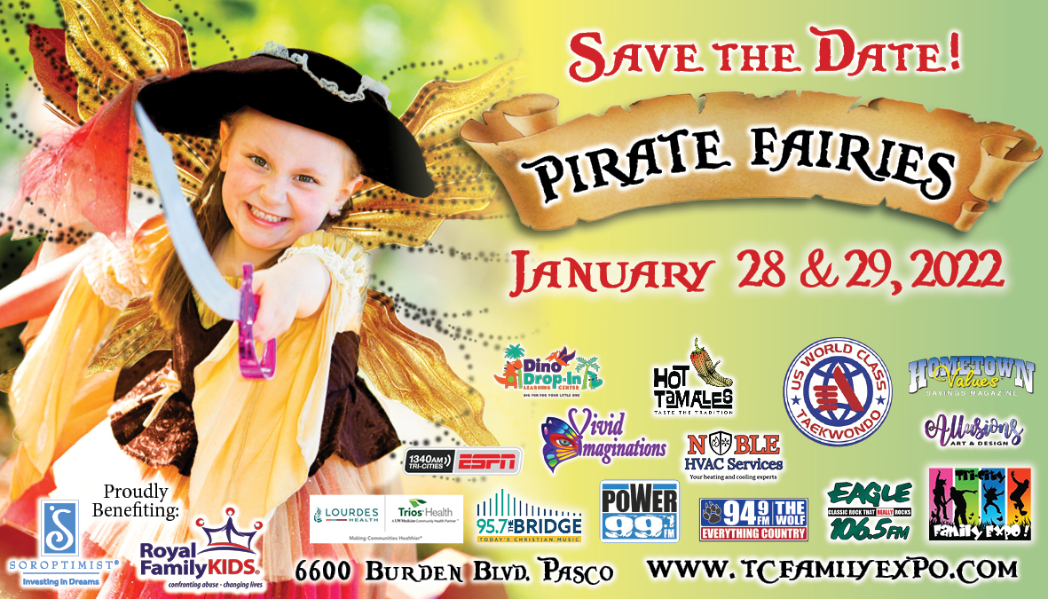 Tri-City Family Expo 2022: Pirate Fairies - Tri-Cities Area Journal Of Business
